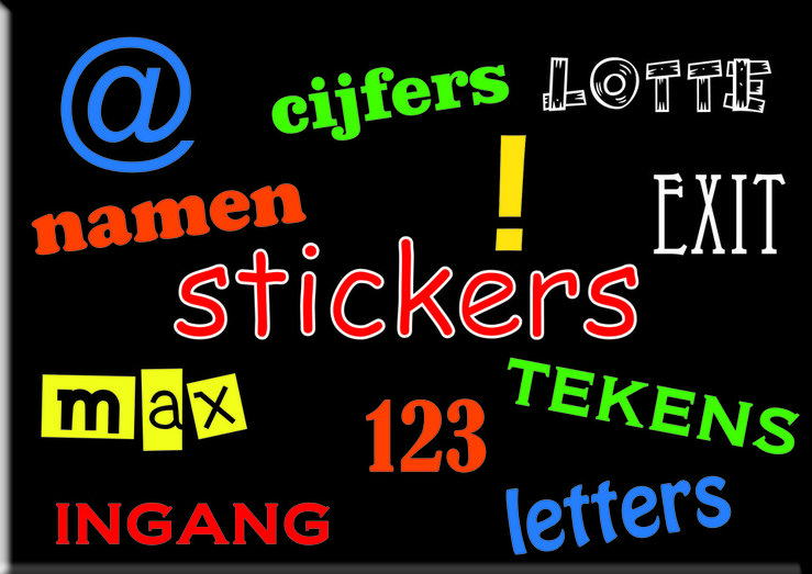 Stickers-Letters-&-Cijfers